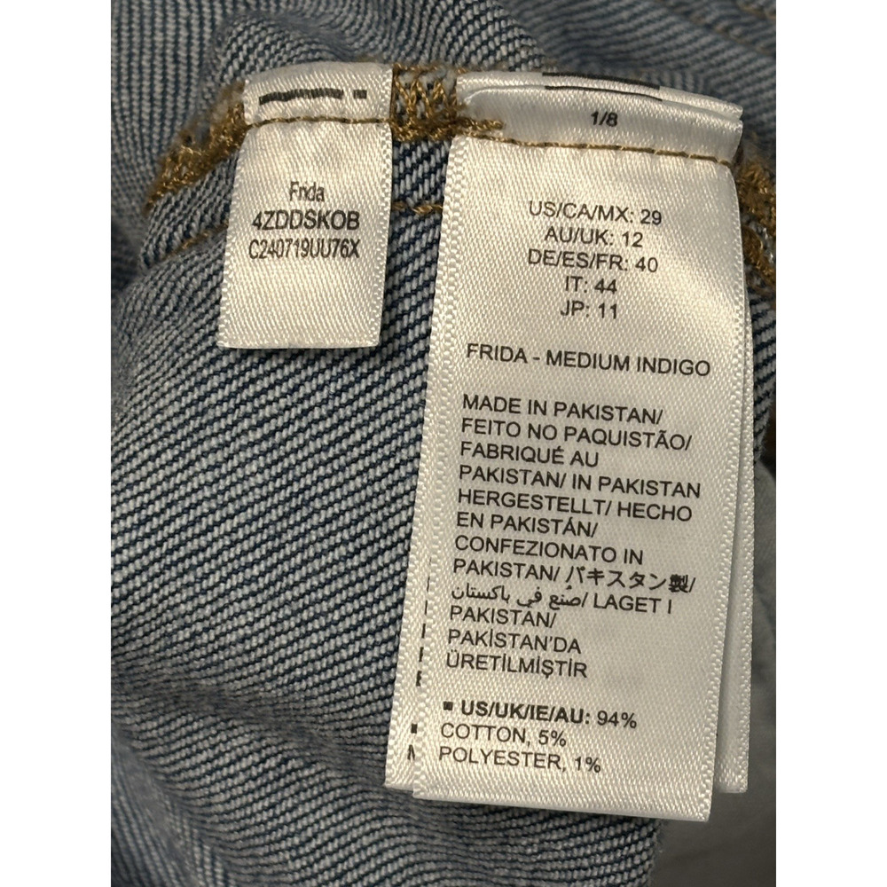 The Drop Ultra Wide leg- High Waist Women's size 29 Jeans - Picture 7 of 8